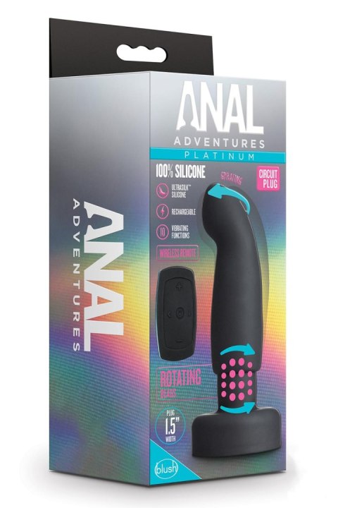 BLUSH ANAL ADVENTURES PLATINUM CIRCUIT PLUG BLUSH ANAL ADVENTURES PLATINUM CIRCUIT PLUG