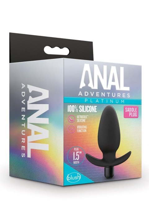 BLUSH ANAL ADVENTURES PLATINUM SILICONE SADDLE PLUG BLUSH ANAL ADVENTURES PLATINUM SILICONE SADDLE PLUG