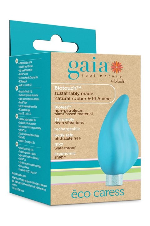 BLUSH MASAŻER ŁECHTACZKI GAIA ECO CARESS AQUA BLUSH MASAŻER ŁECHTACZKI GAIA ECO CARESS AQUA
