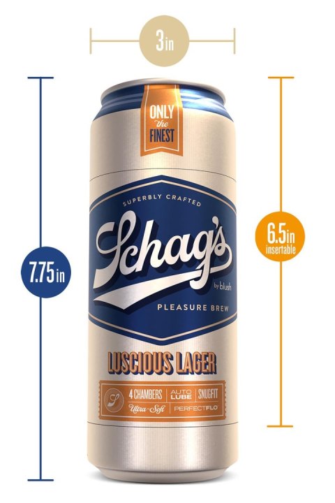 BLUSH MASTURBATOR SCHAG'S LUSCIOUS LAGER FROSTED BLUSH MASTURBATOR SCHAG'S LUSCIOUS LAGER FROSTED
