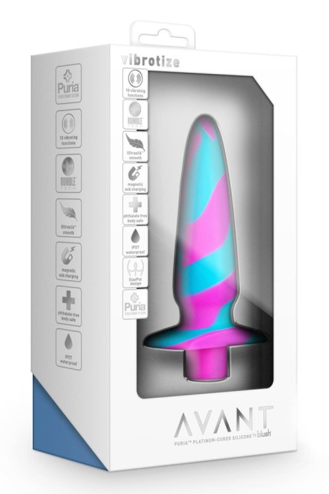 BLUSH WIBRUJĄCY KOREK ANALNY AVANT VIBROTIZE FUCHSIA BLUSH WIBRUJĄCY KOREK ANALNY AVANT VIBROTIZE FUCHSIA