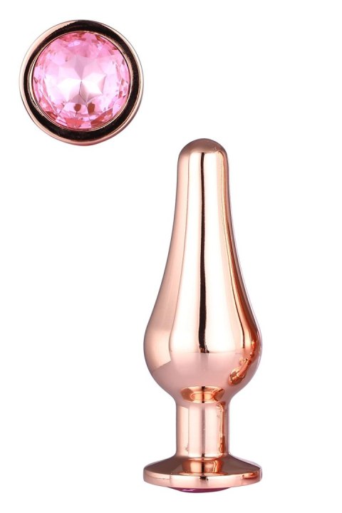 DREAMTOYS KOREK ANALNY GLEAMING LOVE ROSE GOLD PLEASURE PLUG S DREAMTOYS KOREK ANALNY GLEAMING LOVE ROSE GOLD PLEASURE PLUG S