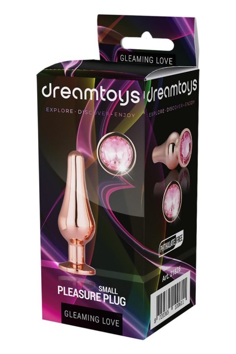 DREAMTOYS KOREK ANALNY GLEAMING LOVE ROSE GOLD PLEASURE PLUG S DREAMTOYS KOREK ANALNY GLEAMING LOVE ROSE GOLD PLEASURE PLUG S