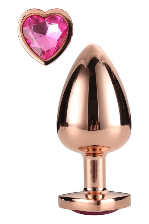 DREAMTOYS KOREK ANALNY GLEAMING LOVE ROSE GOLD PLUG MEDIUM DREAMTOYS KOREK ANALNY GLEAMING LOVE ROSE GOLD PLUG MEDIUM