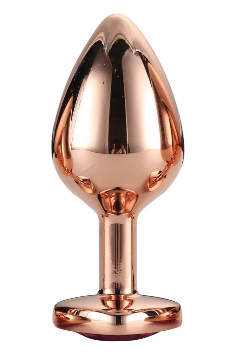 DREAMTOYS KOREK ANALNY GLEAMING LOVE ROSE GOLD PLUG MEDIUM DREAMTOYS KOREK ANALNY GLEAMING LOVE ROSE GOLD PLUG MEDIUM