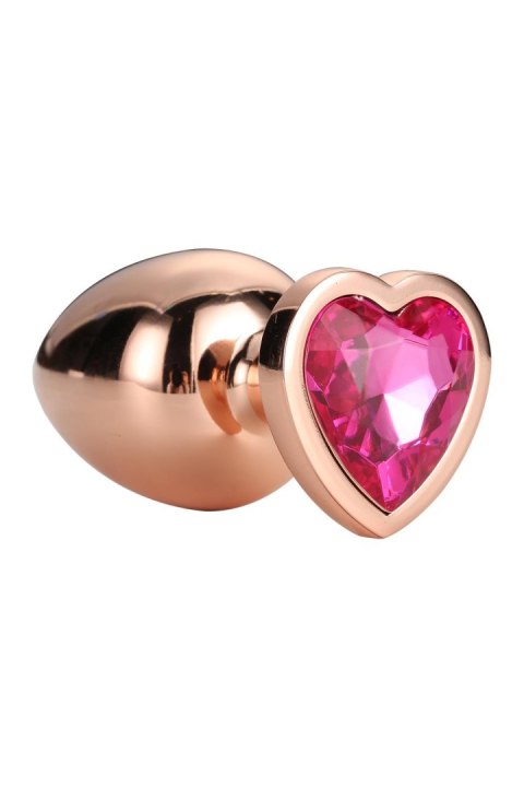 DREAMTOYS KOREK ANALNY GLEAMING LOVE ROSE GOLD PLUG MEDIUM DREAMTOYS KOREK ANALNY GLEAMING LOVE ROSE GOLD PLUG MEDIUM
