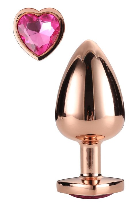DREAMTOYS KOREK ANALNY GLEAMING LOVE ROSE GOLD PLUG SMALL DREAMTOYS KOREK ANALNY GLEAMING LOVE ROSE GOLD PLUG SMALL