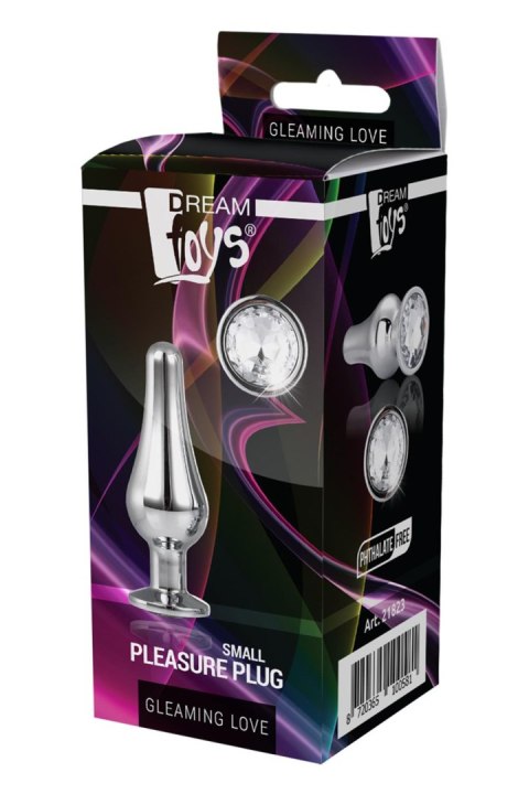 DREAMTOYS KOREK ANALNY GLEAMING LOVE SILVER PLEASURE PLUG S DREAMTOYS KOREK ANALNY GLEAMING LOVE SILVER PLEASURE PLUG S