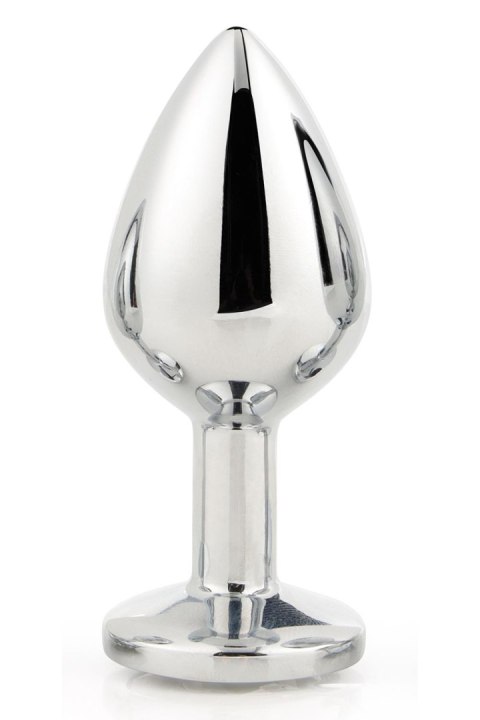 DREAMTOYS KOREK ANALNY GLEAMING LOVE SILVER PLUG MEDIUM DREAMTOYS KOREK ANALNY GLEAMING LOVE SILVER PLUG MEDIUM