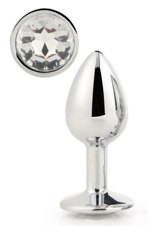 DREAMTOYS KOREK ANALNY GLEAMING LOVE SILVER PLUG SMALL DREAMTOYS KOREK ANALNY GLEAMING LOVE SILVER PLUG SMALL