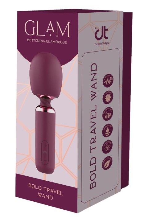 DREAMTOYS MASAŻER GLAM BOLD TRAVEL WAND DREAMTOYS MASAŻER GLAM BOLD TRAVEL WAND