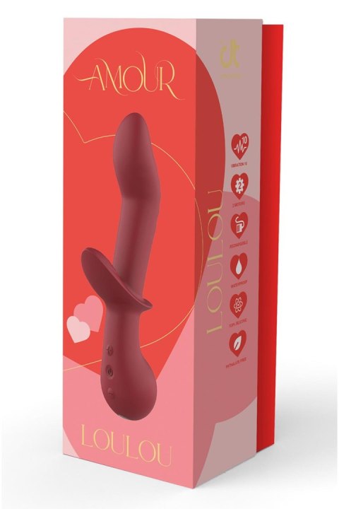 DREAMTOYS WIBRATOR AMOUR FLEXIBLE G-SPOT DUO VIBE LOULOU DREAMTOYS WIBRATOR AMOUR FLEXIBLE G-SPOT DUO VIBE LOULOU