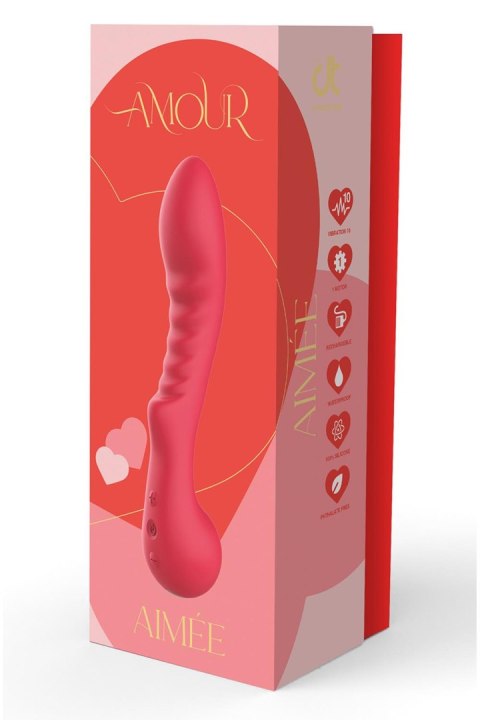 DREAMTOYS WIBRATOR AMOUR FLEXIBLE G-SPOT VIBE AIMEE DREAMTOYS WIBRATOR AMOUR FLEXIBLE G-SPOT VIBE AIMEE