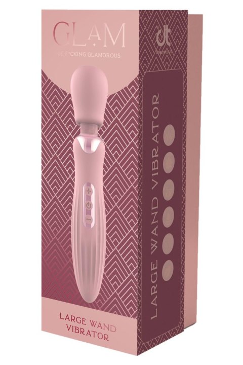 DREAMTOYS WIBRATOR RÓŻDŻKA GLAM LARGE WAND VIBRATOR DREAMTOYS WIBRATOR RÓŻDŻKA GLAM LARGE WAND VIBRATOR