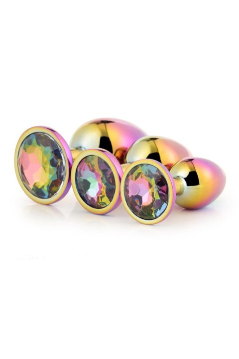 DREAMTOYS ZESTAW KORKÓW GLEAMING LOVE MULTICOLOUR PLUG SET DREAMTOYS ZESTAW KORKÓW GLEAMING LOVE MULTICOLOUR PLUG SET