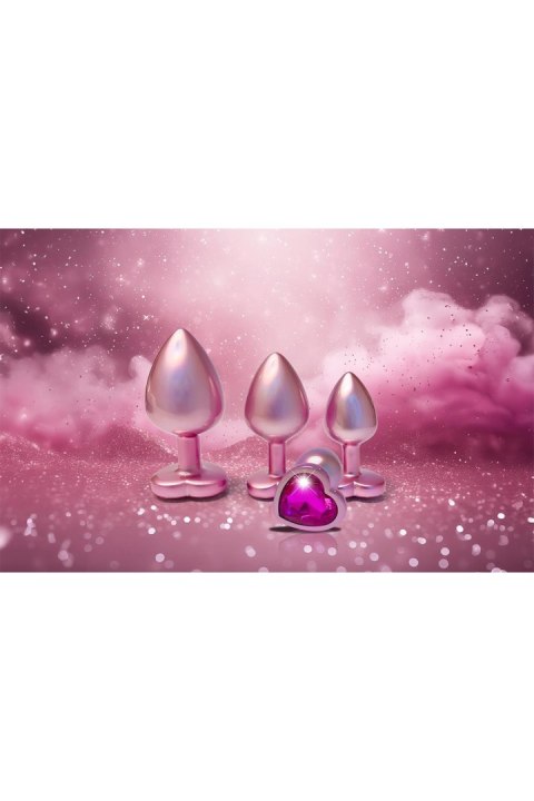 DREAMTOYS ZESTAW KORKÓW GLEAMING LOVE PEARL PINK PLUG SET DREAMTOYS ZESTAW KORKÓW GLEAMING LOVE PEARL PINK PLUG SET