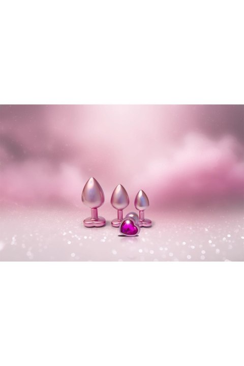 DREAMTOYS ZESTAW KORKÓW GLEAMING LOVE PEARL PINK PLUG SET DREAMTOYS ZESTAW KORKÓW GLEAMING LOVE PEARL PINK PLUG SET