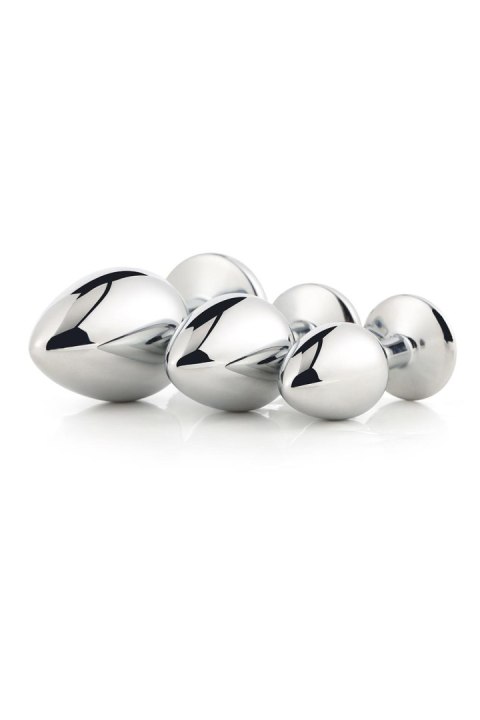 DREAMTOYS ZESTAW KORKÓW GLEAMING LOVE SILVER PLUG SET DREAMTOYS ZESTAW KORKÓW GLEAMING LOVE SILVER PLUG SET