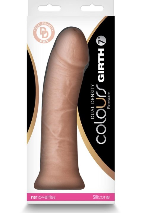 NS NOVELTIES COLOURS DUAL DENSITY 7 INCH GIRTH DILDO FLESH NS NOVELTIES COLOURS DUAL DENSITY 7 INCH GIRTH DILDO FLESH