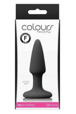 NS NOVELTIES COLOURS PLEASURES MINI PLUG BLACK