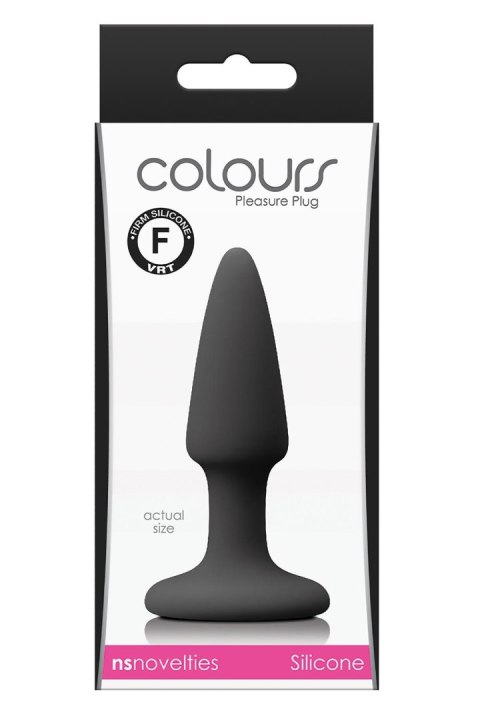 NS NOVELTIES COLOURS PLEASURES MINI PLUG BLACK NS NOVELTIES COLOURS PLEASURES MINI PLUG BLACK