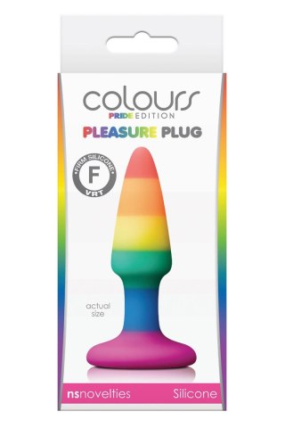NS NOVELTIES COLOURS PRIDE EDITION PLEASURE PLUG MINI
