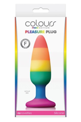 NS NOVELTIES COLOURS PRIDE EDITION PLEASURE PLUG M