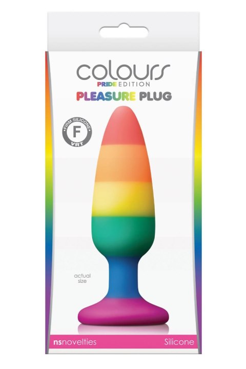 NS NOVELTIES COLOURS PRIDE EDITION PLEASURE PLUG M NS NOVELTIES COLOURS PRIDE EDITION PLEASURE PLUG M