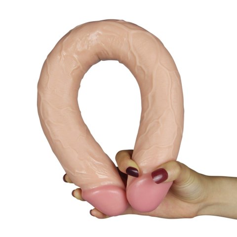 17" King Size Realistic Slim Ultra Double Dildo
