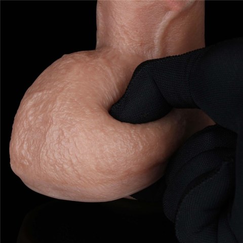 9'' Dual Layered Silicone Cock
