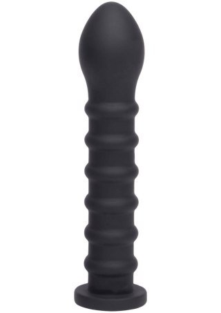 Ribbed Dong Easy-Lock 19 cm Black