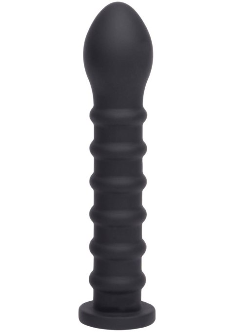 Ribbed Dong Easy-Lock 19 cm Black