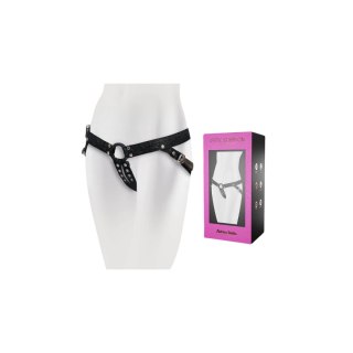 Adrien Lastic Bawełniany Strap-on Lastic Strap-on Rose-Black