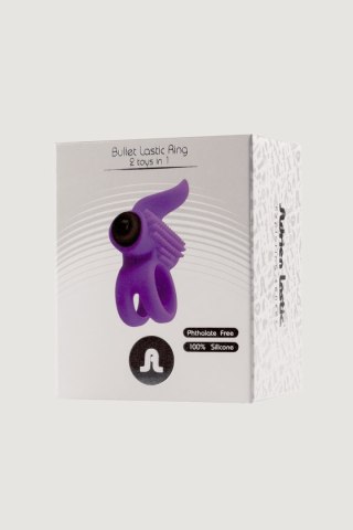 Adrien Lastic Wibrujący Pierścień Silikonowy Bullet Lastic Ring
