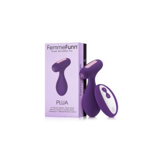 Femmefunn Wibrujący Korek Analny Plua Dark Purple