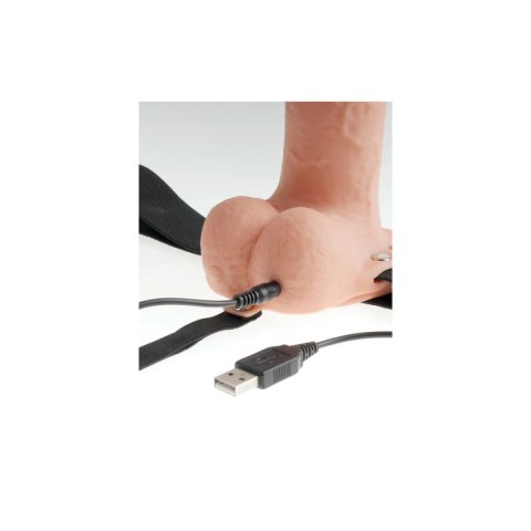 Fetish Fantasy Strap-on Series 11" Hollow Strap-on Light