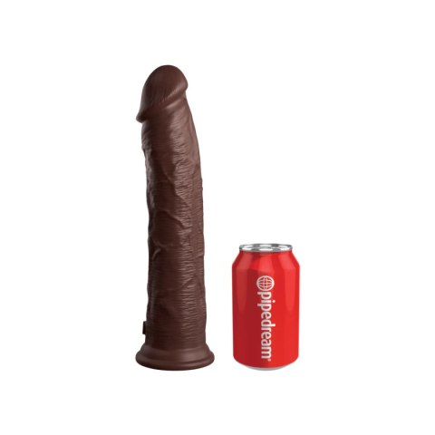 King Cock Dildo Elite 11"Dual Density Silicone Cock Brown King Cock Dildo Elite 11"Dual Density Silicone Cock Brown