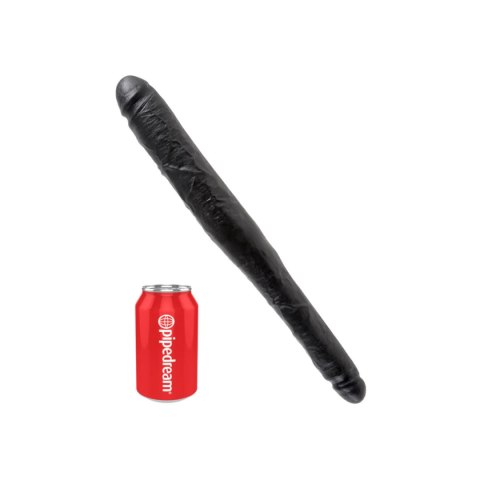 King Cock Podwójne Dildo 16" Tapered Double Dildo Black King Cock Podwójne Dildo 16" Tapered Double Dildo Black