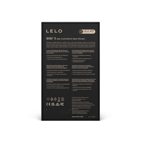 Lelo wibrator punktu G Gigi 3 Powder Blue Lelo wibrator punktu G Gigi 3 Powder Blue