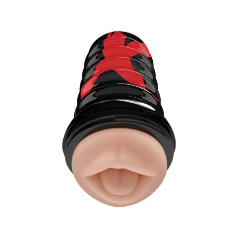 PDX Elite Masturbator Air Tight Oral Stroker Light PDX Elite Masturbator Air Tight Oral Stroker Light