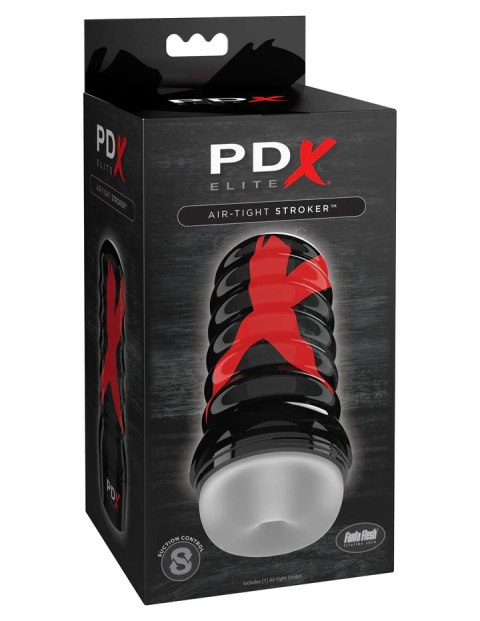 PDX Elite Masturbator Air-Tight Stroker Frosted PDX Elite Masturbator Air-Tight Stroker Frosted