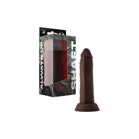 Shaft Silikonowe Dildo Model J 6.5 Inch Dong Mahogany Shaft Silikonowe Dildo Model J 6.5 Inch Dong Mahogany