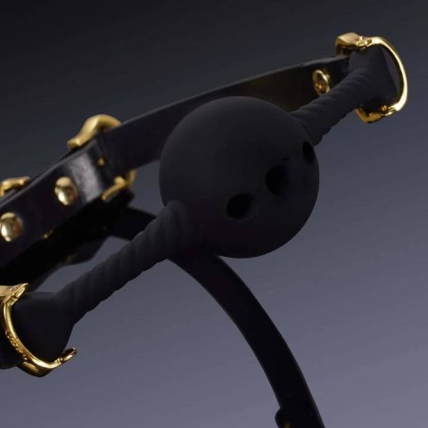 Upko czarny knebel Middle Heart-shaped Breathable Mouth Gag Upko czarny knebel Middle Heart-shaped Breathable Mouth Gag