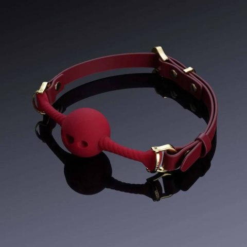 Upko czerwony knebel Middle Heart-shaped Breathable Mouth Gag Upko czerwony knebel Middle Heart-shaped Breathable Mouth Gag