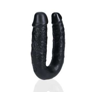 U Shaped Double Dildo 12,7 cm - Black