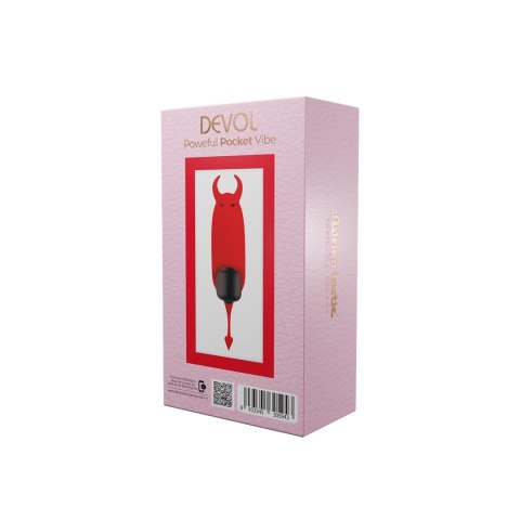 Stymulator-Wibrator - Lastic pocket vibe Devil