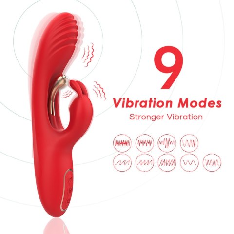 Crazy Horse Red Three-point vibration