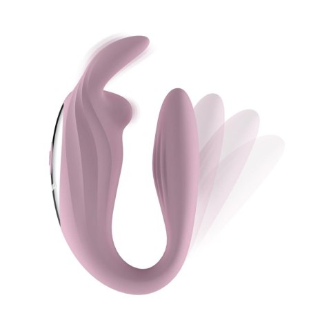 Teazers - C-Shape Toy with Rabbit and Remote Pink