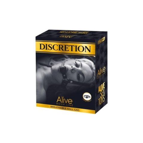 Alive knebel Discretion Black Ball Gag Alive knebel Discretion Black Ball Gag