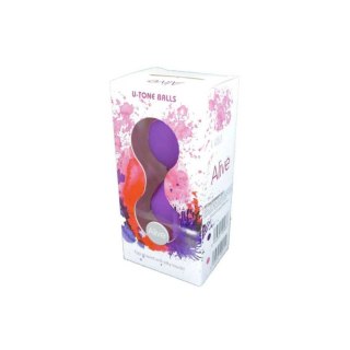 Alive kulki do ćwiczeń mięśni Kegla U-tone Balls Purple